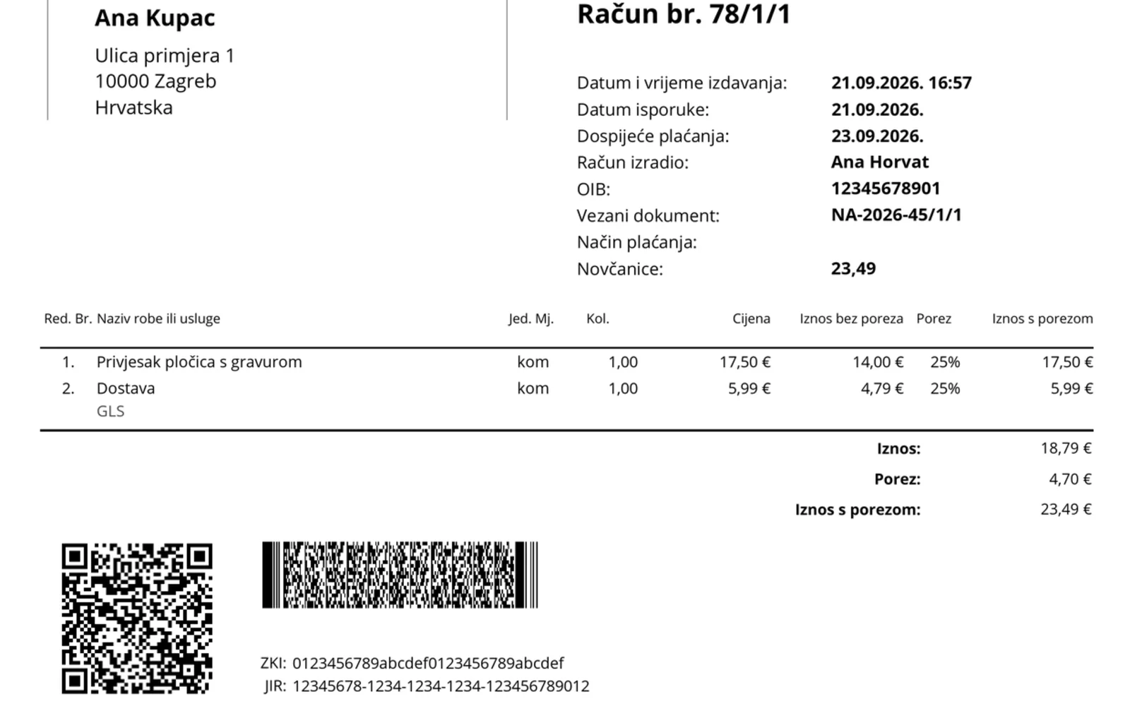 Fiskalizacija webshopa: kartica, PayPal, virman i pouzeće
